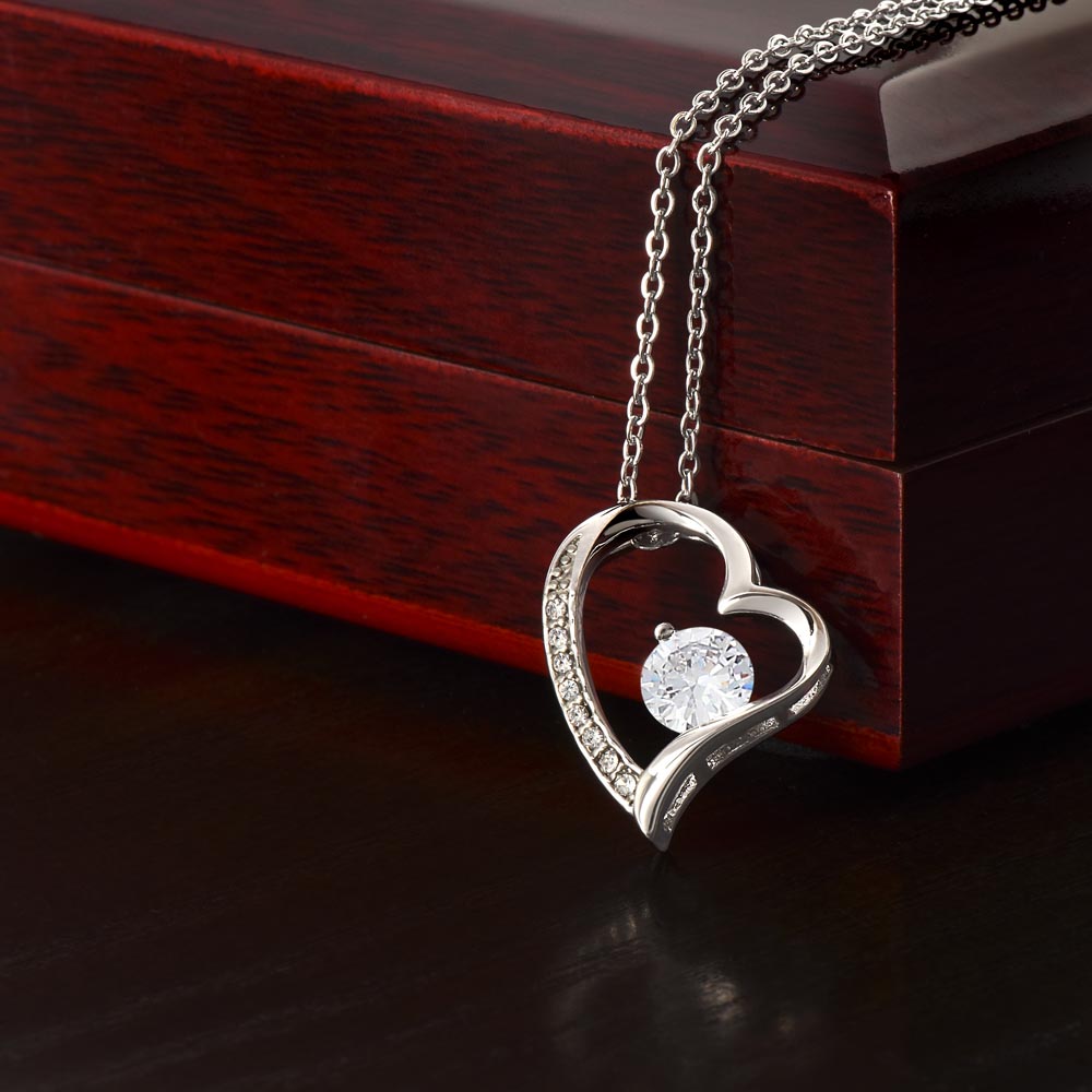 Forever Holds My Heart Necklace | Gift for Soulmate | Gift for Wife | Gift for Husband | Forever Love Necklace