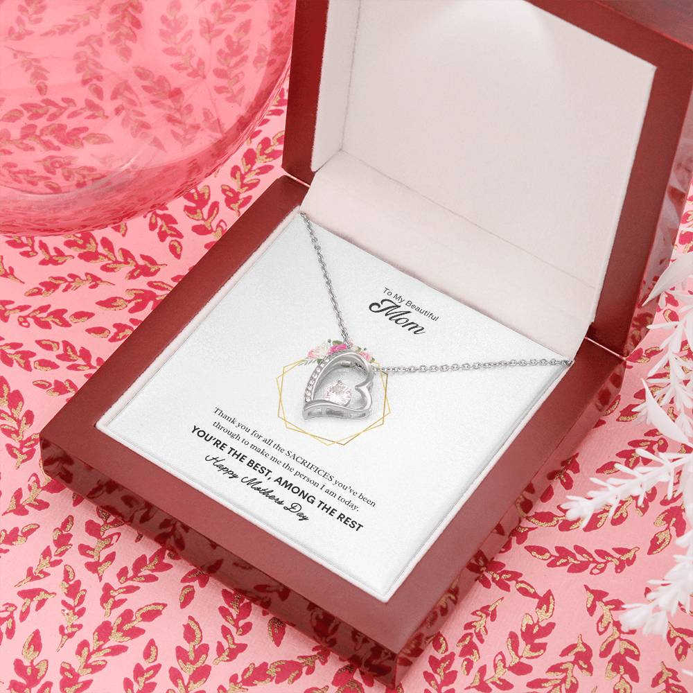 My Beautiful Mom Necklace | Best Gift for Mothers Day | Best gift from Daughter | Best gift from Son | Best Jewelry Gift for Mom | Best Gift for Mom