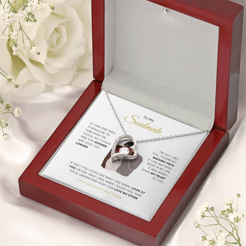 Forever Love Necklace | Best Gift for Soulmate | Best gift for Wife | Best Gift for a Special one | Best Jewelry gift for Spouse | Best Jewelry gift for Wife