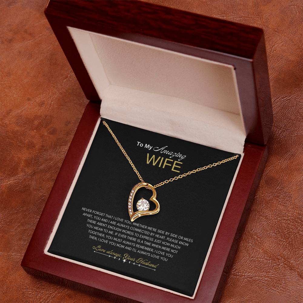 Amazing Wife Forever Love Necklace | Forever Love Necklace |