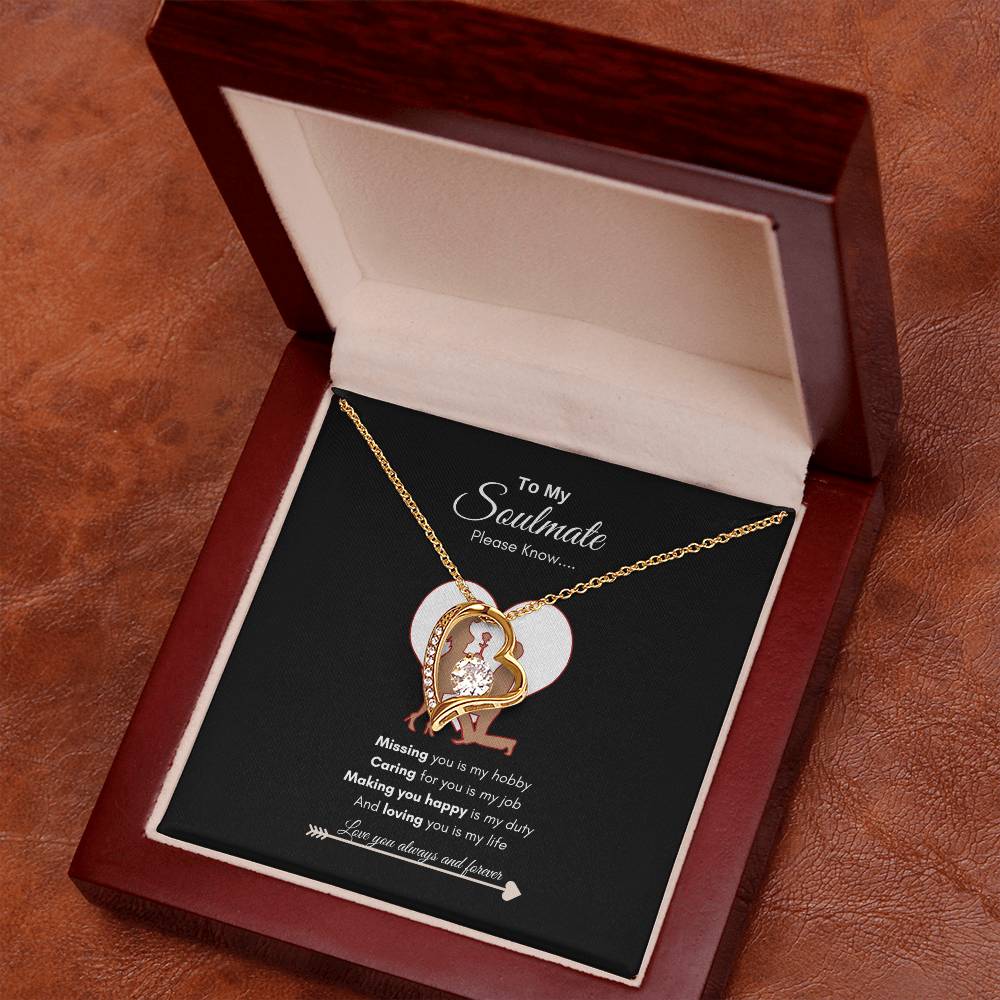 Soulmate for Life Necklace | Best gift for Wife | Forever Love Necklace