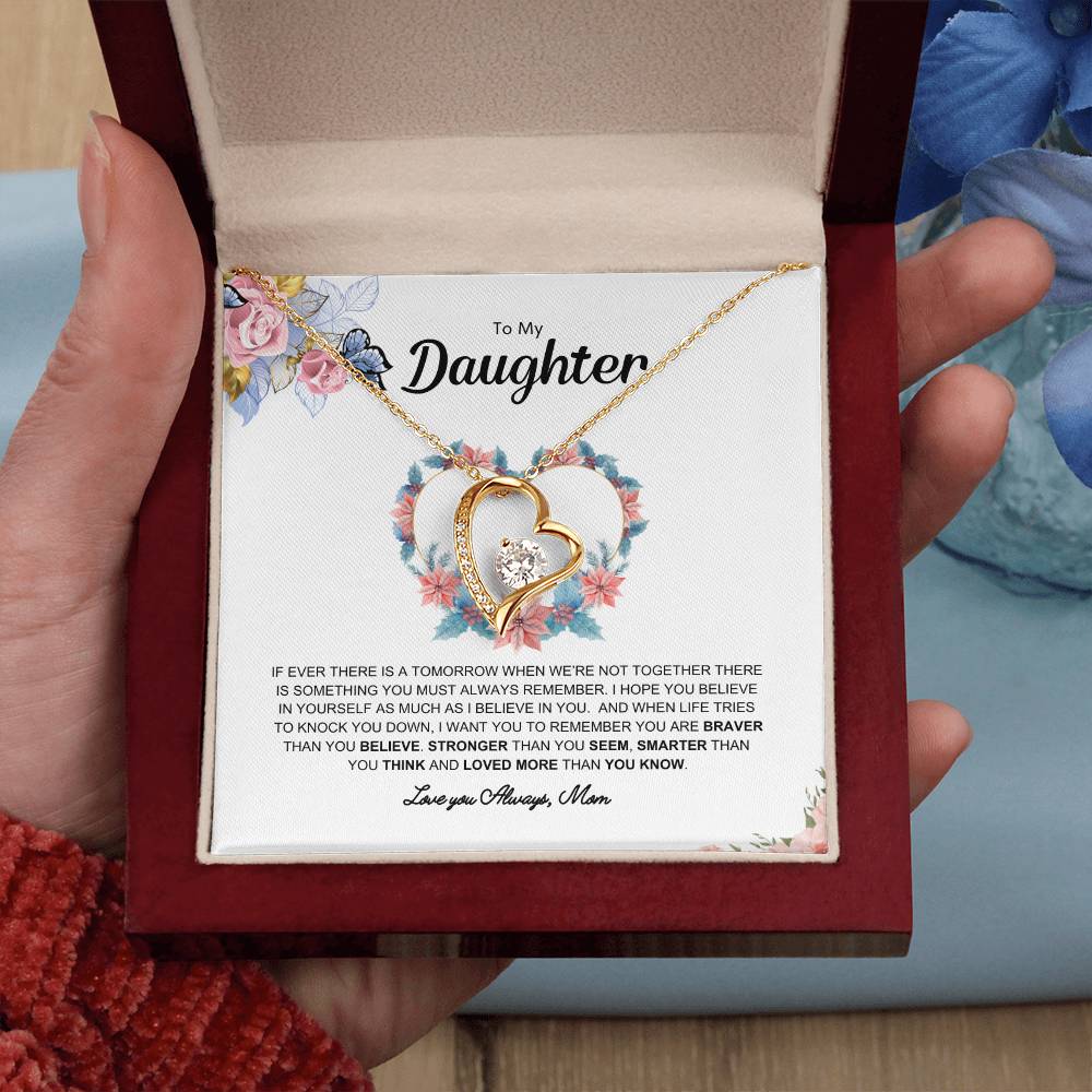 To My Daughter | Forever Love Necklace | Best gift for daughter | Best gift for daughters birthday | Best gift for daughters graduation | Best gift from Mom 👩‍👧❤️