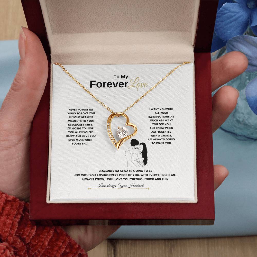 Forever Love Necklace | Best Gift for Wife | Best Gift from Husband