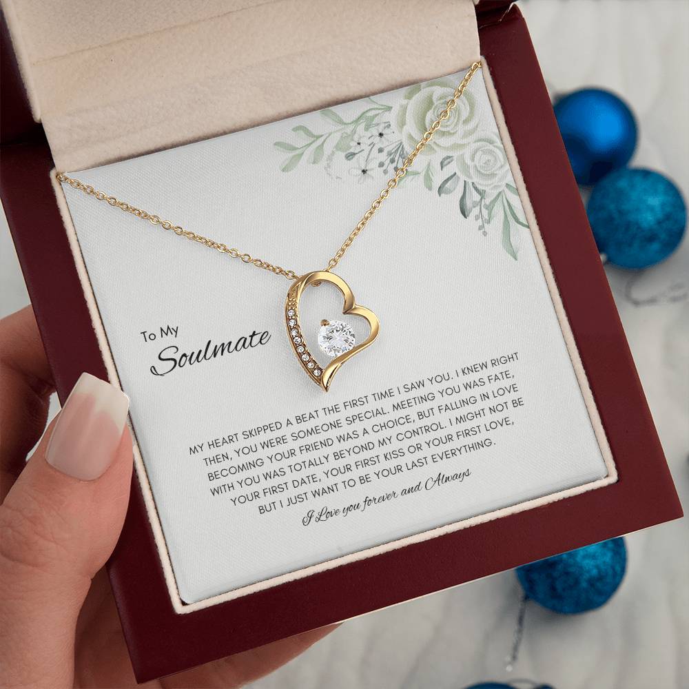 Timeless Love Necklace | Best Gift for Soulmate | Best gift for Wife | Best Gift for a Special one | Best Jewelry gift for Spouse | Best Jewelry gift for Wife