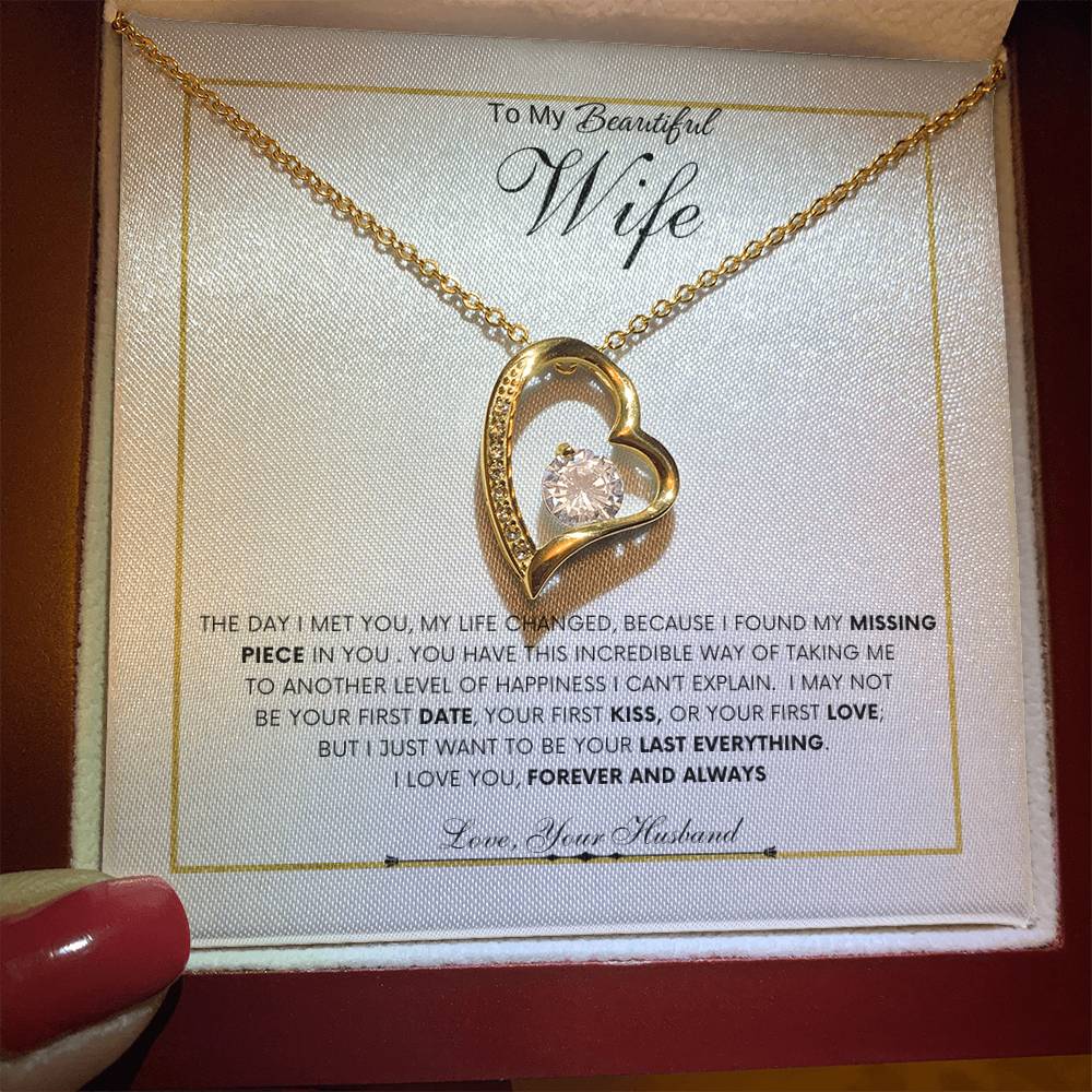 To My Beautiful Wife | Forever Love Necklace | Best Gift for Wife | Best Gift for Spouse | Best Gift for Marriage Anniversary | Best Gift for Lovers 😍👩‍❤️‍👨