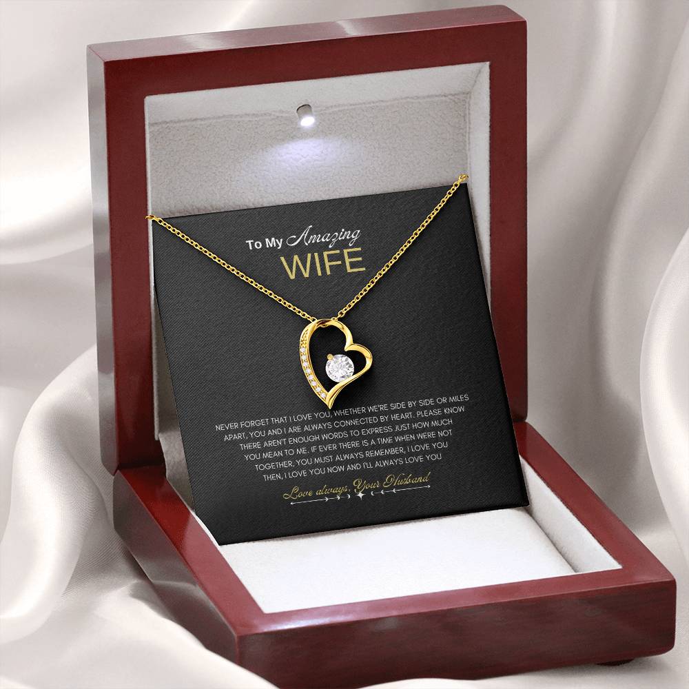 Amazing Wife Forever Love Necklace | Forever Love Necklace |