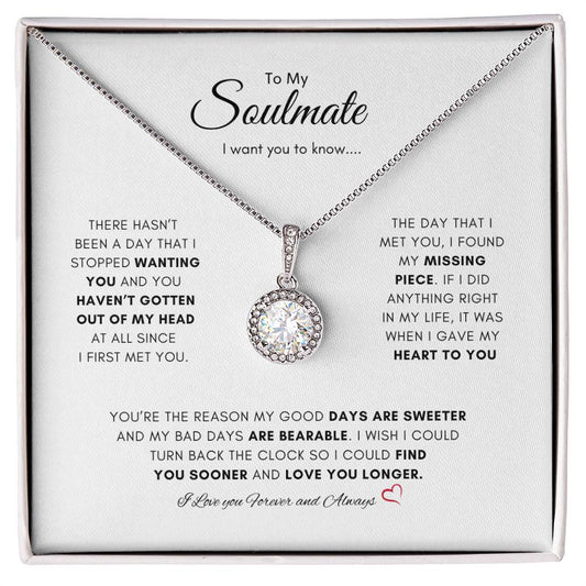 My Eternal Love Necklace | Best Gift for Soulmate | Best gift for Wife | Best Gift for a Special one | Best Jewelry gift for Spouse | Best Jewelry gift for Wife