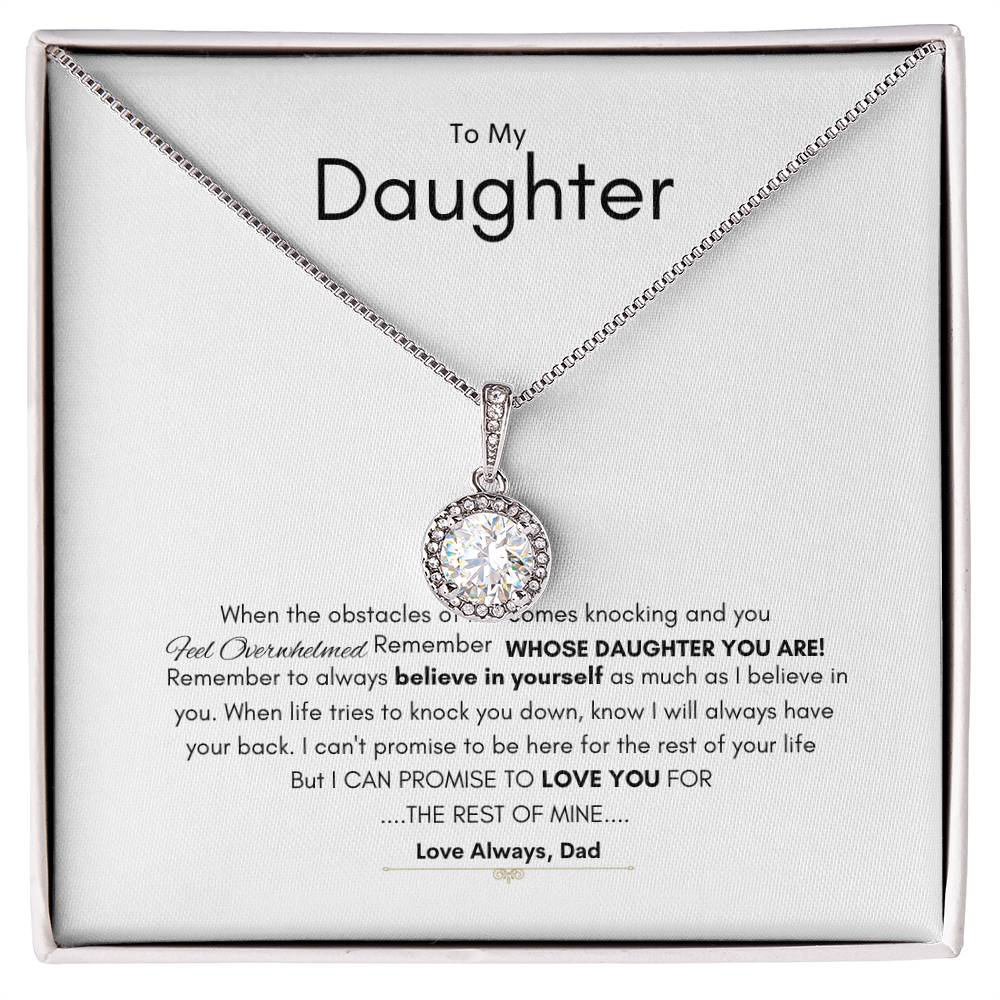 To My Daughter | Eternal Hope Necklace | Best gift for daughter | Best gift for daughters birthday | Best gift for daughters graduation | Best gift from Dad ❤️