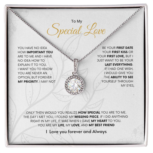 To My Special Love | Eternal Hope Necklace | Best Gift for Soulmate | Best Gift for Spouse | Best Gift for Marriage Anniversary | Best Gift for Lovers 👩‍❤️‍👨🥰