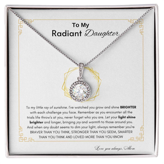 Radiant Hope Necklace | Gift for Daughter | Best Necklace for Daughter | Gifts from Dad | Gift from Mom | Eternal Hope Necklace