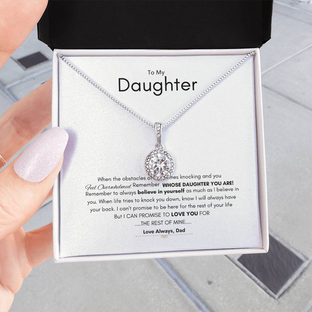 To My Daughter | Eternal Hope Necklace | Best gift for daughter | Best gift for daughters birthday | Best gift for daughters graduation | Best gift from Dad ❤️