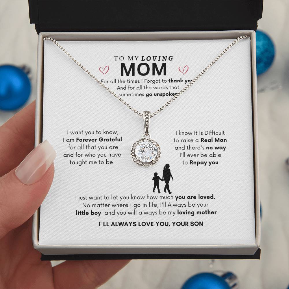 Eternal Love Necklace | Gift for Mom | Gift From Son |