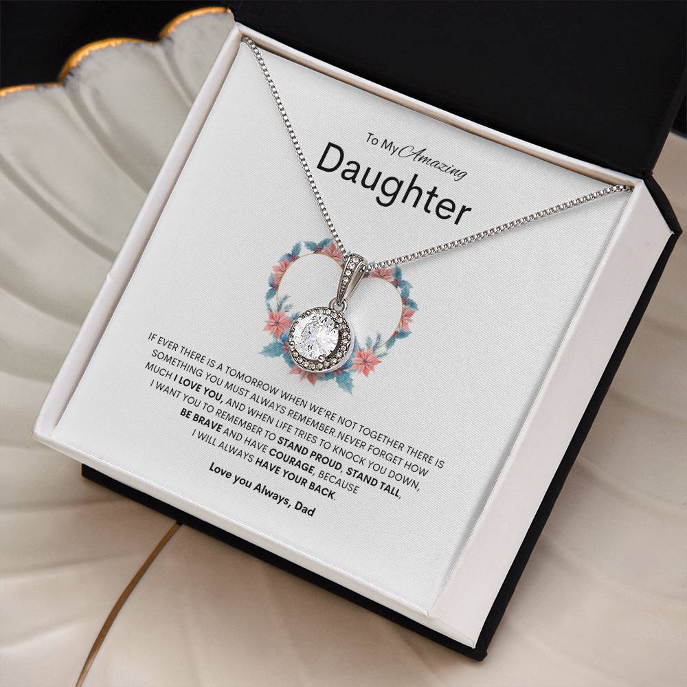 To My Amazing Daughter |Eternal Hope Necklace | Best gift for daughter | Best gift for daughters birthday | Best gift for daughters graduation | Best gift from Dad ❤️ 👨‍👧