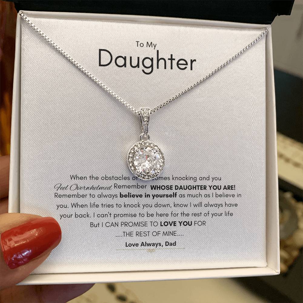 To My Daughter | Eternal Hope Necklace | Best gift for daughter | Best gift for daughters birthday | Best gift for daughters graduation | Best gift from Dad ❤️