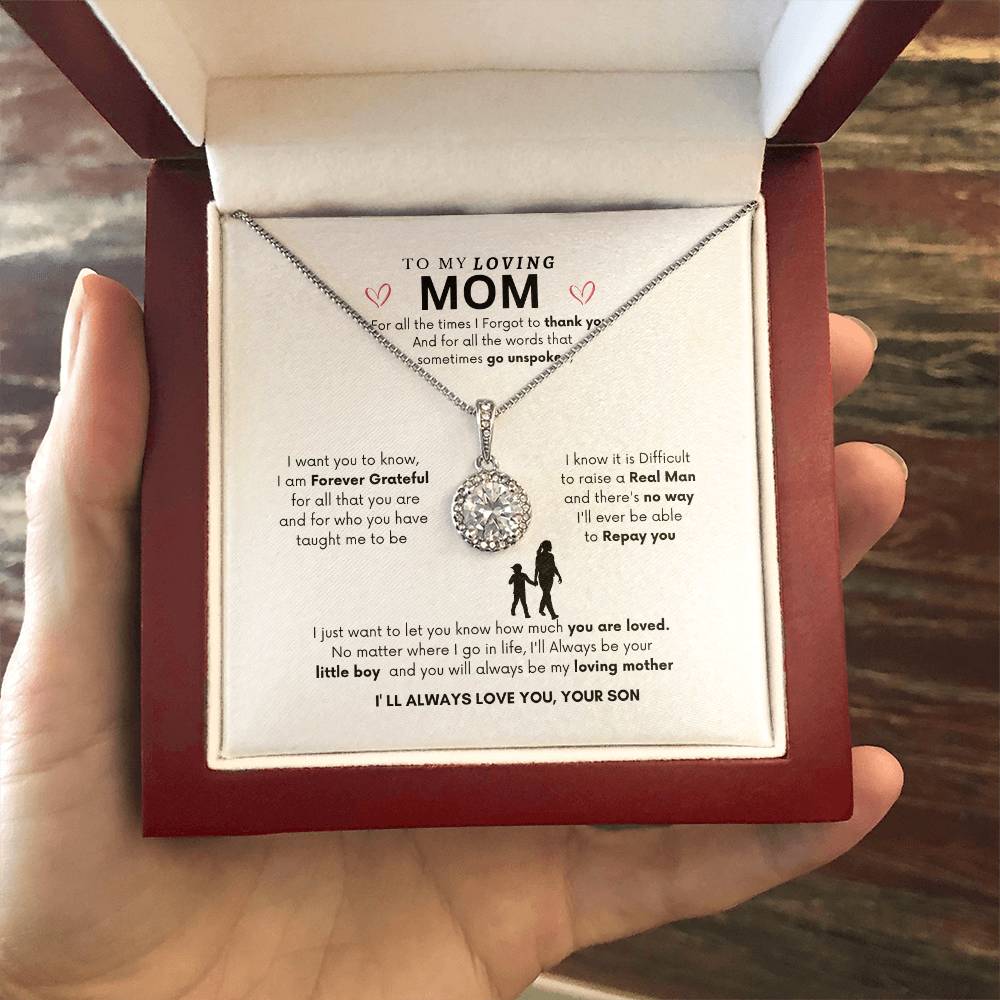 Eternal Love Necklace | Gift for Mom | Gift From Son |