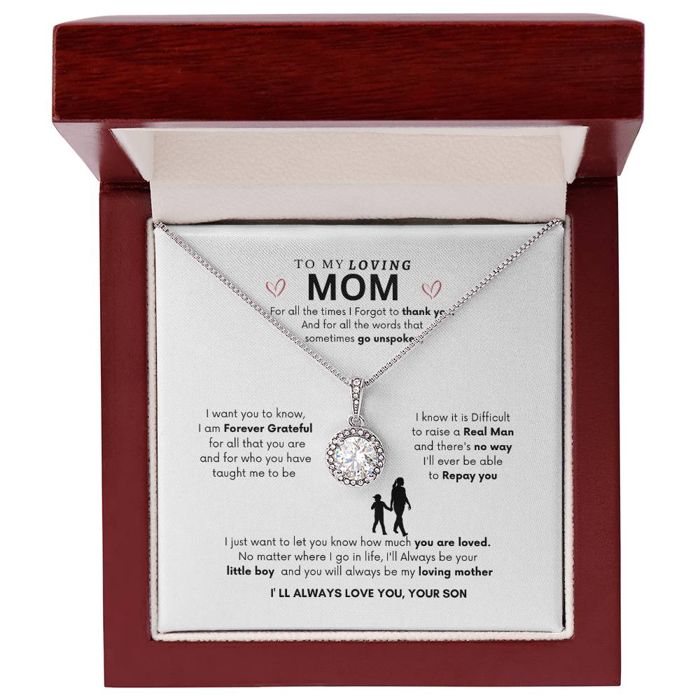 Eternal Love Necklace | Gift for Mom | Gift From Son |