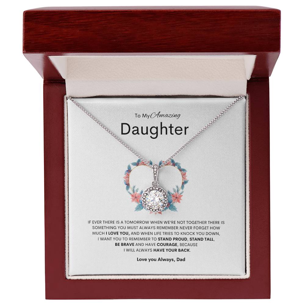 To My Amazing Daughter |Eternal Hope Necklace | Best gift for daughter | Best gift for daughters birthday | Best gift for daughters graduation | Best gift from Dad ❤️ 👨‍👧