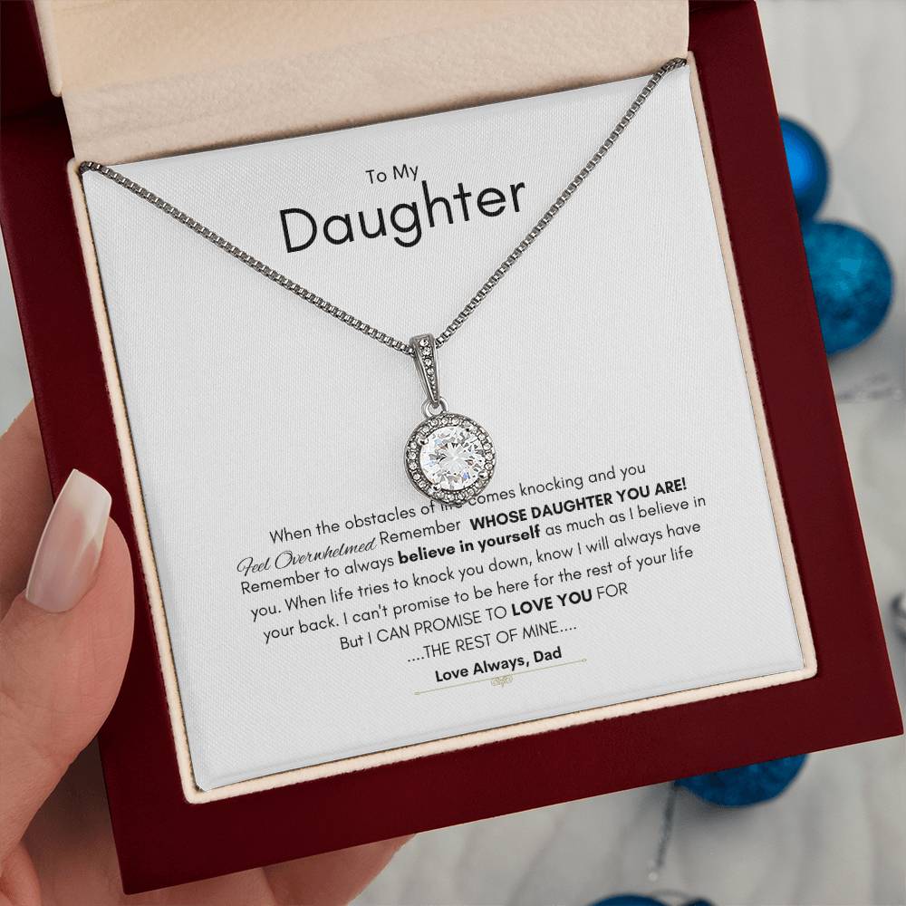 To My Daughter | Eternal Hope Necklace | Best gift for daughter | Best gift for daughters birthday | Best gift for daughters graduation | Best gift from Dad ❤️