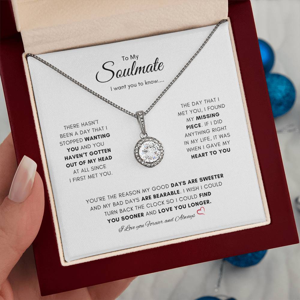 My Eternal Love Necklace | Best Gift for Soulmate | Best gift for Wife | Best Gift for a Special one | Best Jewelry gift for Spouse | Best Jewelry gift for Wife