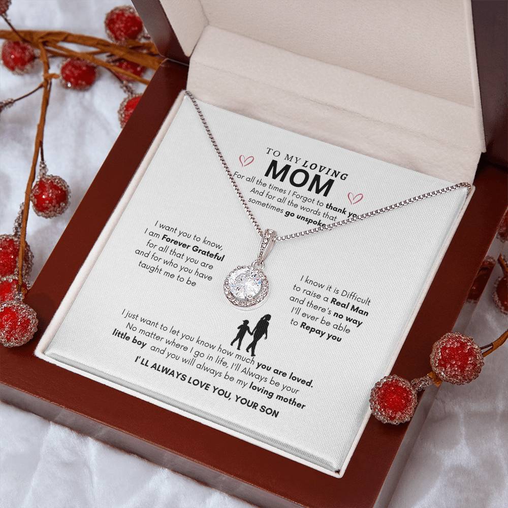 Eternal Love Necklace | Gift for Mom | Gift From Son |