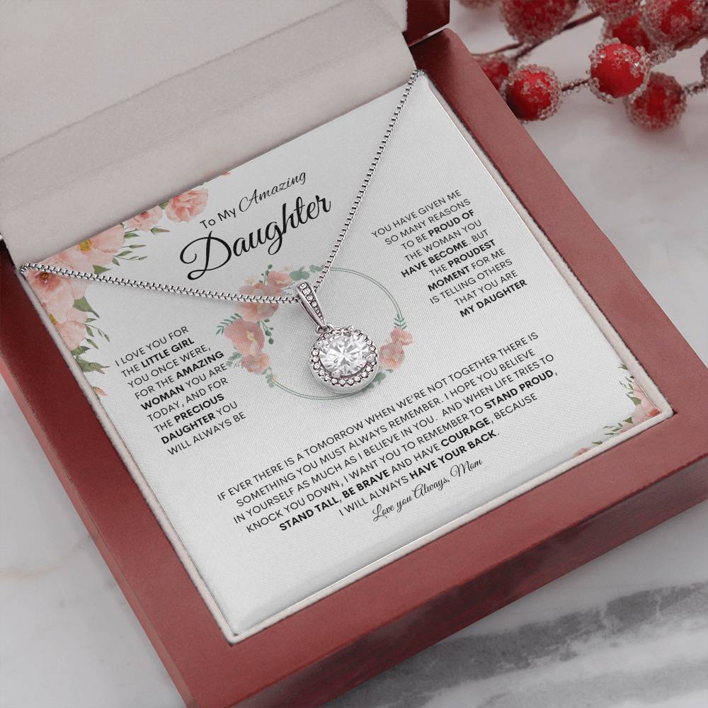 To Amazing My Daughter | Eternal Hope  Necklace | Best gift for daughter | Best gift for daughters birthday | Best gift for daughters graduation | Best gift from Mom 👩‍👧❤️