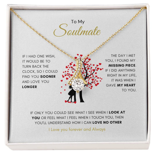 Alluring Love Necklace | Best Gift for Soulmate | Best gift for Wife | Best Gift for a Special one | Best Jewelry gift for Spouse | Best Jewelry gift for Wife