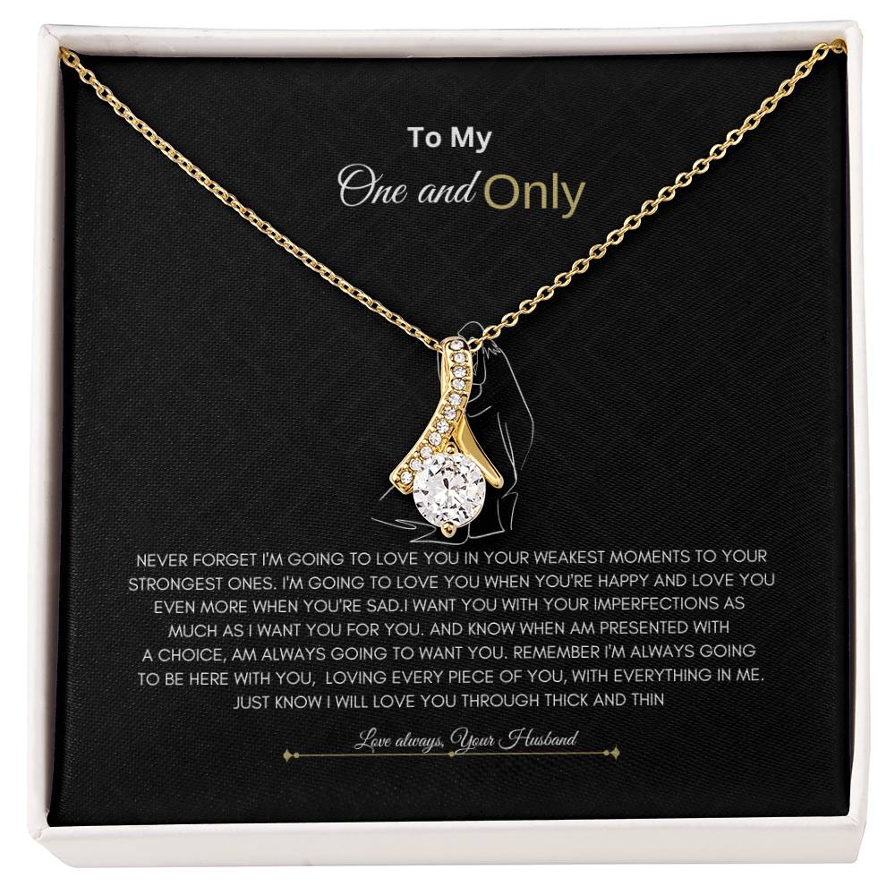 Only Love Necklace | Best Gift for Soulmate | Best Gift for Wife | Alluring Beauty Necklace