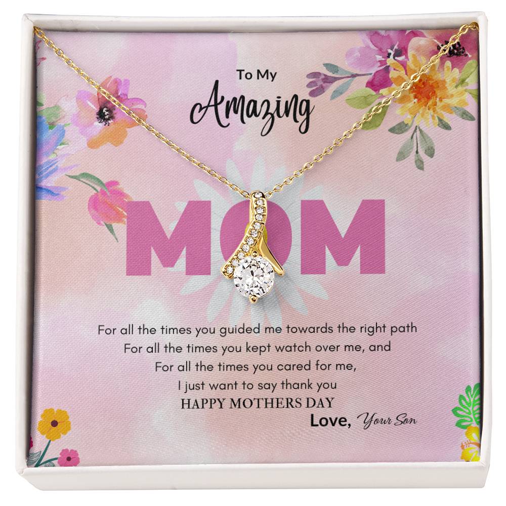 Mothers Love Necklace | Best Gift for Mothers Day | Best Gift from Son | Best Jewelry Gift for Moms | Best Gift for Mothers Day