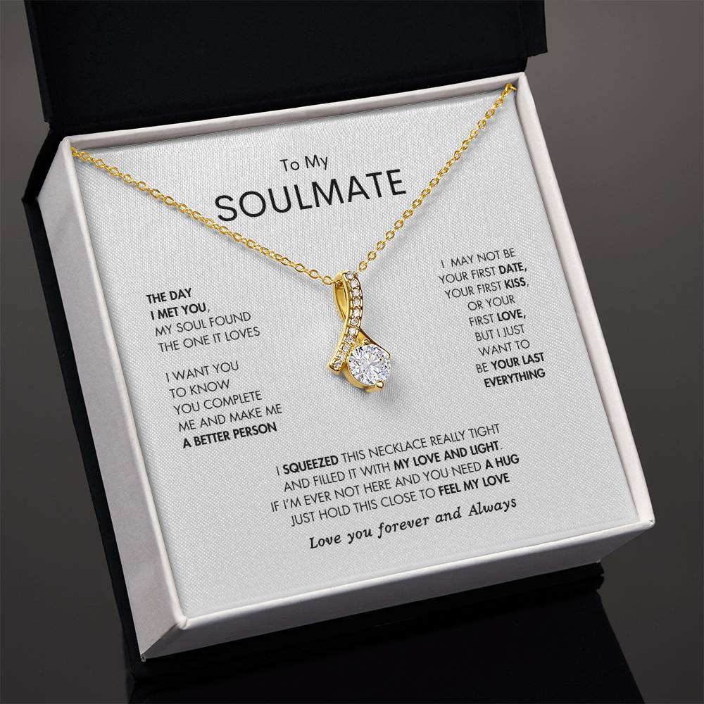 Alluring Soulmate Necklace | Best Gift for your Soulmate | Best jewelry gift for Soulmate | Best gift for your Wife | Best gift for your special one
