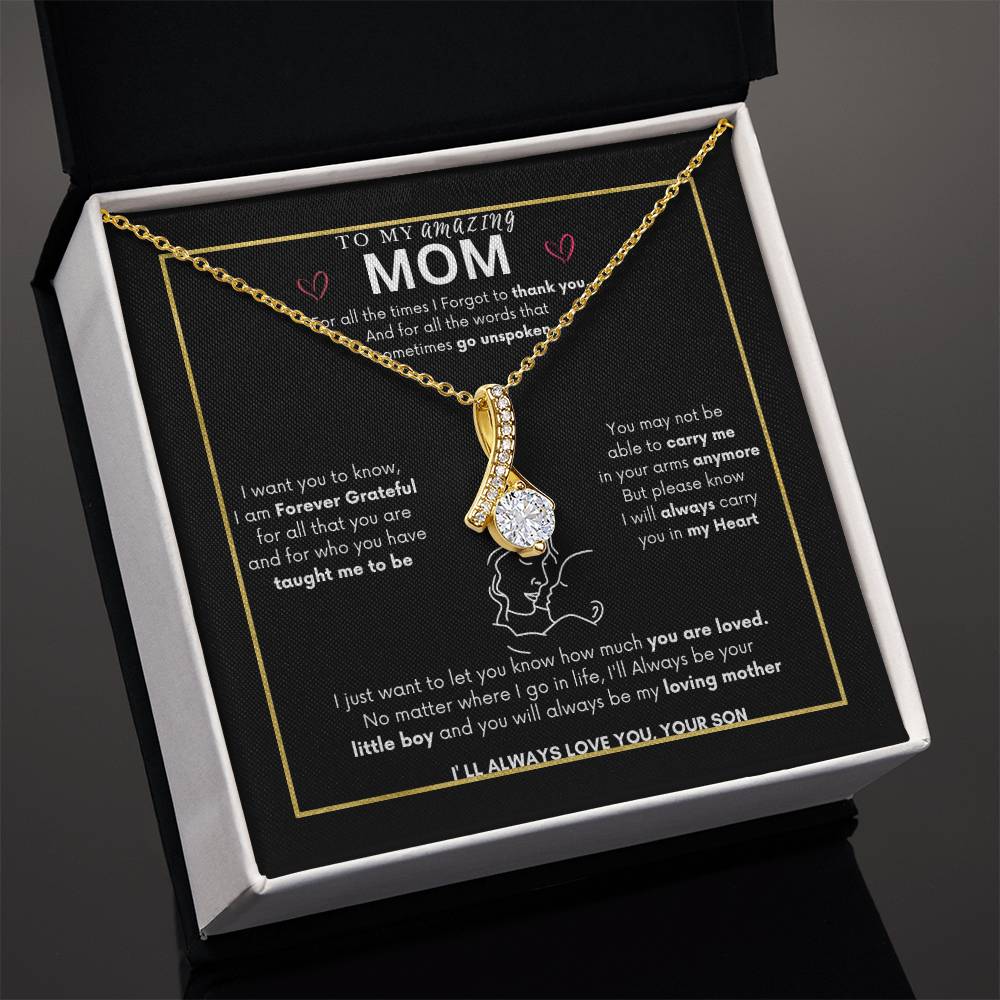 Enduring Love Necklace | Necklace for Mom | Best Gift for Mom | Best gift from Son | Alluring Beauty Necklace