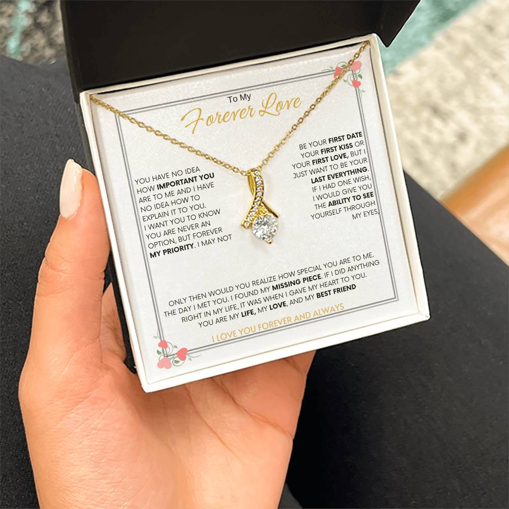 To My Forever Love | Alluring Beauty  Necklace | Best Gift for Soulmate | Best Gift for Spouse | Best Gift for Marriage Anniversary | Best Gift for Lovers 👩‍❤️‍👨🥰