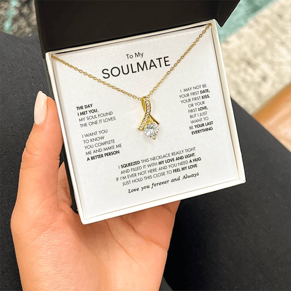 Alluring Soulmate Necklace | Best Gift for your Soulmate | Best jewelry gift for Soulmate | Best gift for your Wife | Best gift for your special one