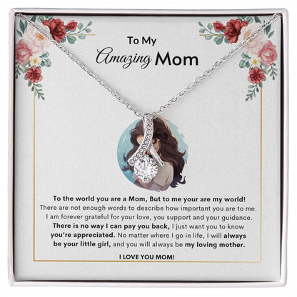 Adore Mom Necklace |  Best Gift for Mom | Best Gift from Daughter | Best Gift for Mothers day | Best Jewelry Gift for Mom | Best Jewelry gift for mothers day