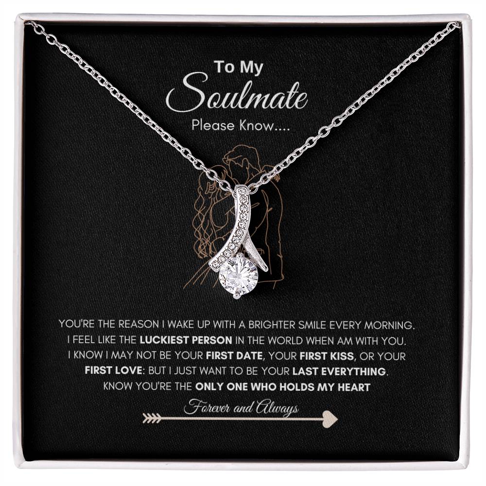 Luckiest one Necklace | Best gift for Soulmate | Best Necklace gift for Wife | Alluring Beauty Necklace