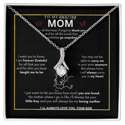 Enduring Love Necklace | Necklace for Mom | Best Gift for Mom | Best gift from Son | Alluring Beauty Necklace