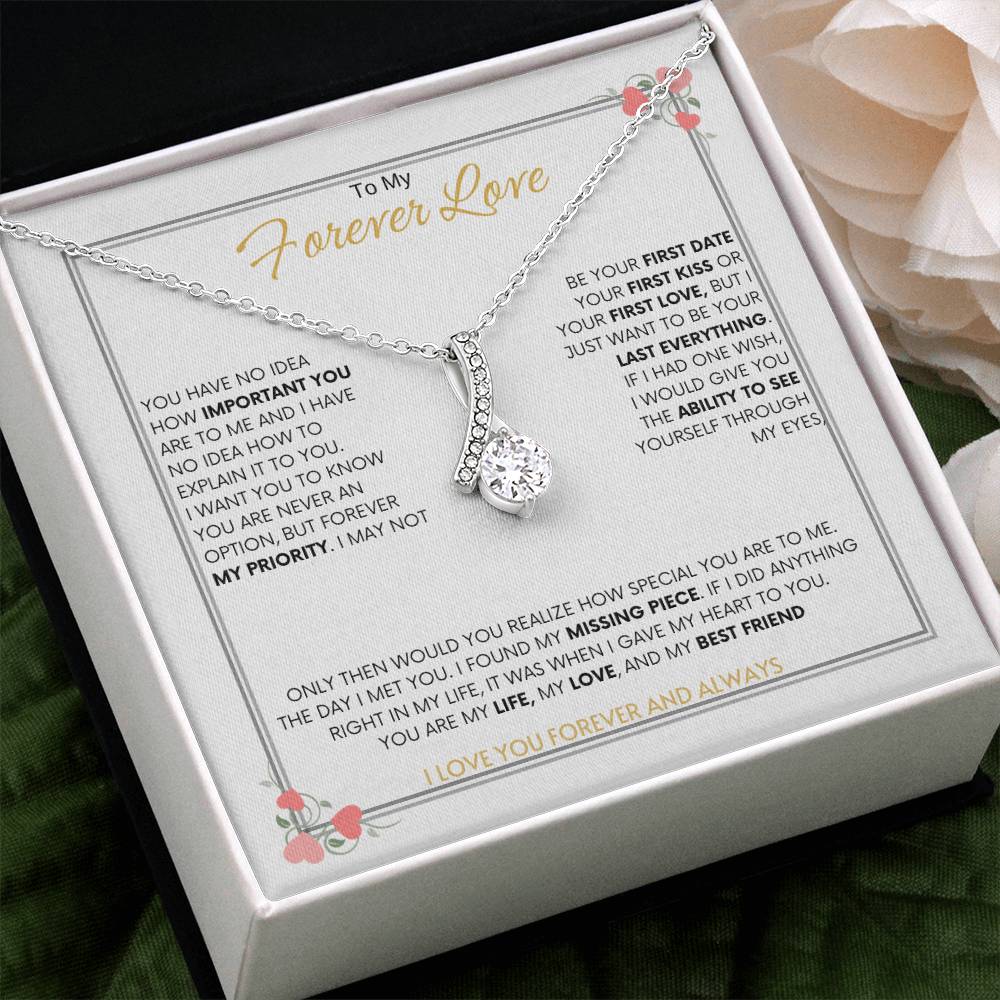 To My Forever Love | Alluring Beauty  Necklace | Best Gift for Soulmate | Best Gift for Spouse | Best Gift for Marriage Anniversary | Best Gift for Lovers 👩‍❤️‍👨🥰