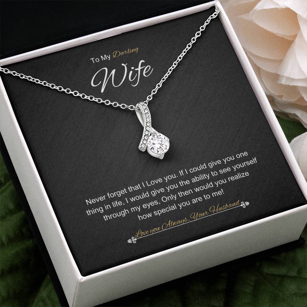 To My Darling Wife | Alluring Beauty Necklace | Best gift for Wife | Best Gift for Spouse | Best Gift for Soulmate | Best Gift for Wedding anniversary 💖👩‍❤️‍💋‍👨
