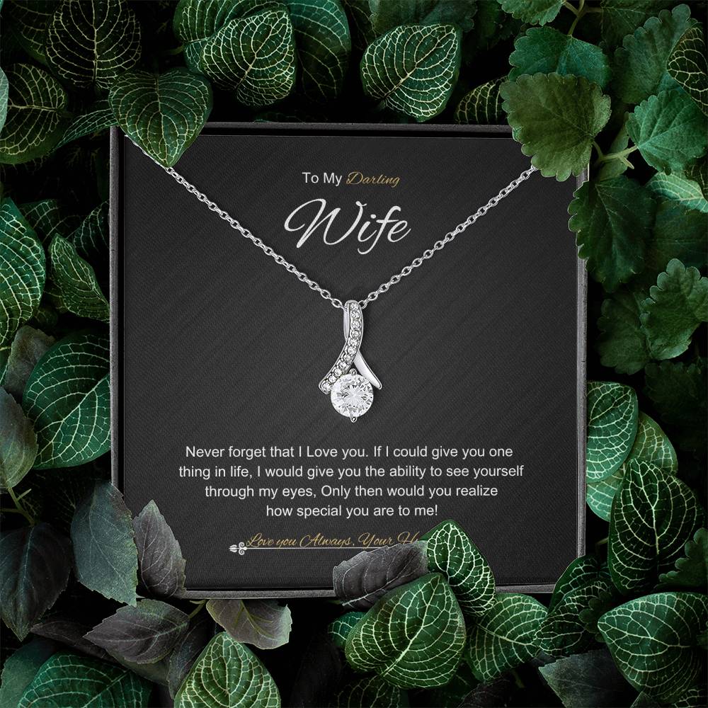 To My Darling Wife | Alluring Beauty Necklace | Best gift for Wife | Best Gift for Spouse | Best Gift for Soulmate | Best Gift for Wedding anniversary 💖👩‍❤️‍💋‍👨