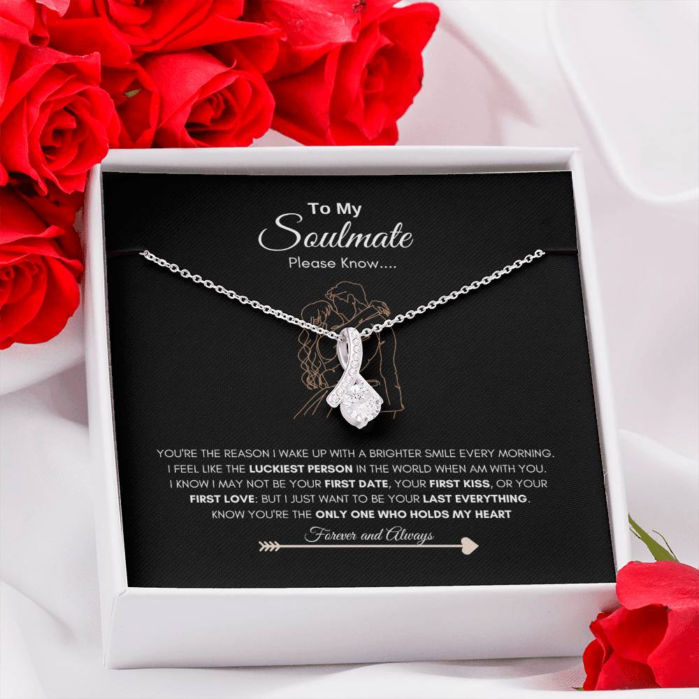 Luckiest one Necklace | Best gift for Soulmate | Best Necklace gift for Wife | Alluring Beauty Necklace