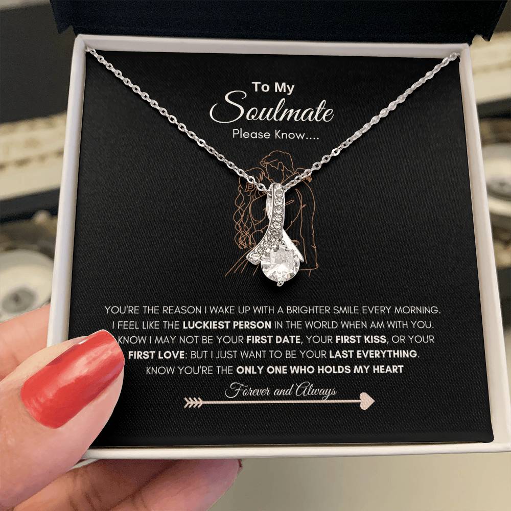 Luckiest one Necklace | Best gift for Soulmate | Best Necklace gift for Wife | Alluring Beauty Necklace