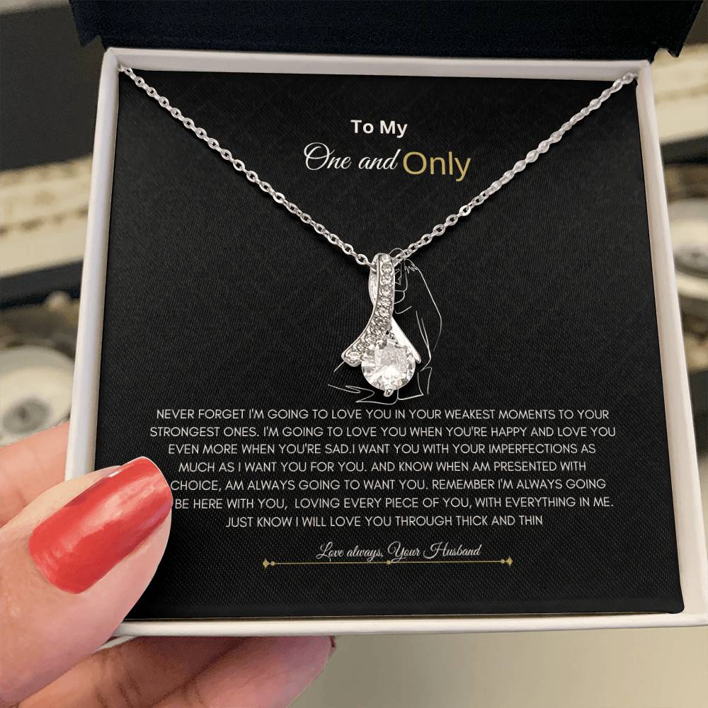 Only Love Necklace | Best Gift for Soulmate | Best Gift for Wife | Alluring Beauty Necklace