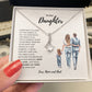 Parent's Love Necklace | Best gift for daughter | Gift from parents | Gift for daughters' birthday | Gift for daughters' graduation