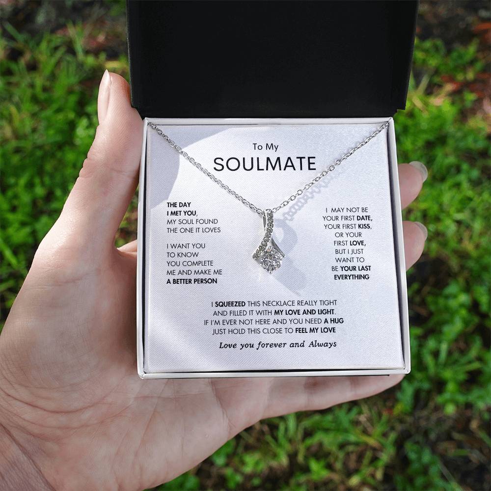 Alluring Soulmate Necklace | Best Gift for your Soulmate | Best jewelry gift for Soulmate | Best gift for your Wife | Best gift for your special one