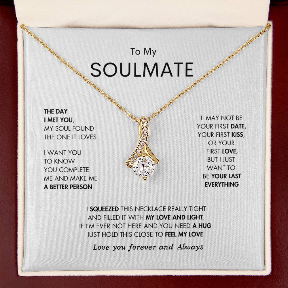 Alluring Soulmate Necklace | Best Gift for your Soulmate | Best jewelry gift for Soulmate | Best gift for your Wife | Best gift for your special one