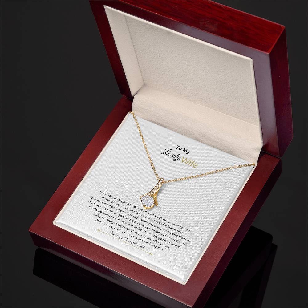 Forever Alluring Wife | Gift for Wife | Alluring Beauty Necklace