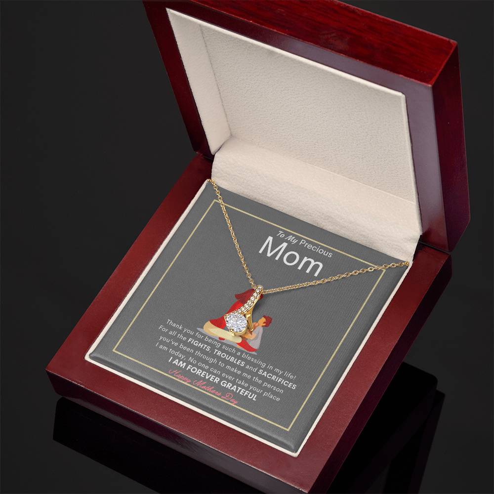 Precious Mom Necklace | Best Gift for Mom | Best Gift for Mothers day | Best Gift from Son | Best Jewelry Gift for Mothers day