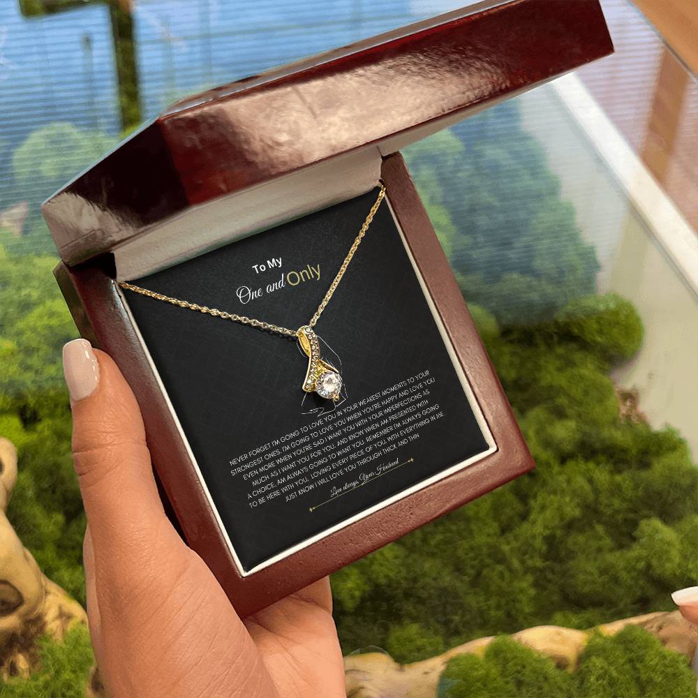 Only Love Necklace | Best Gift for Soulmate | Best Gift for Wife | Alluring Beauty Necklace