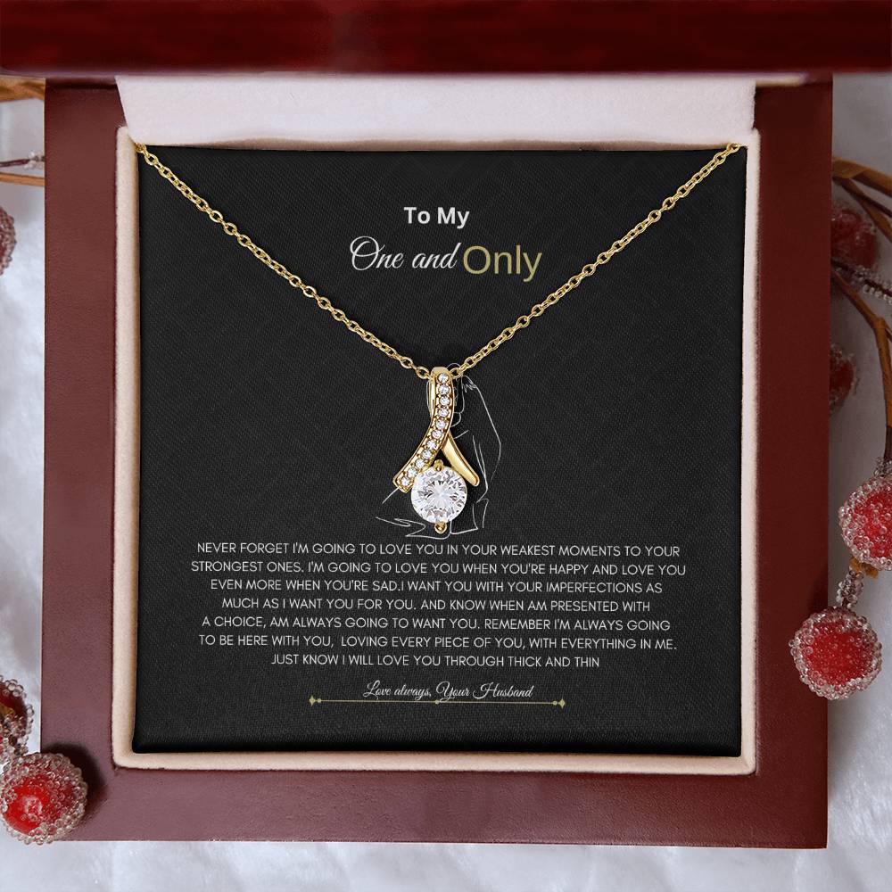 Only Love Necklace | Best Gift for Soulmate | Best Gift for Wife | Alluring Beauty Necklace