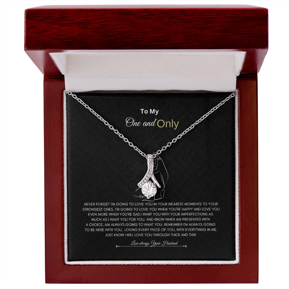 Only Love Necklace | Best Gift for Soulmate | Best Gift for Wife | Alluring Beauty Necklace