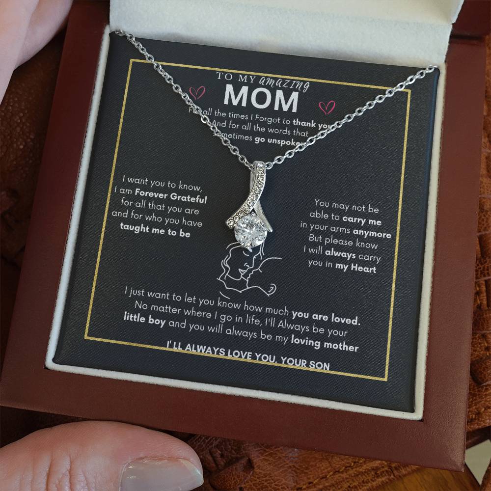 Enduring Love Necklace | Necklace for Mom | Best Gift for Mom | Best gift from Son | Alluring Beauty Necklace